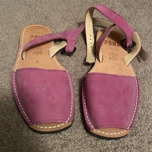 Pons Avarcas Ankle Strap Sandals